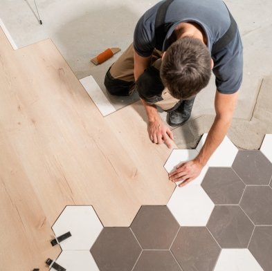 Flooring installation services in Warrenville