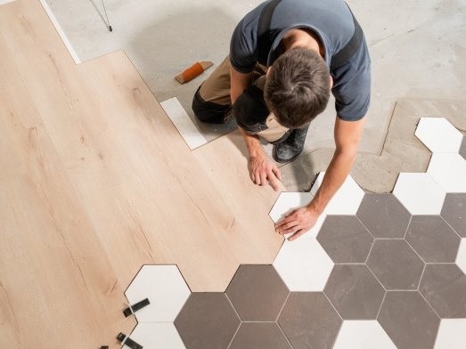 Flooring installation services in Warrenville
